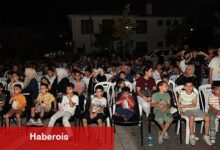 Osmangazi Belediyesi'nin sinema gecelerine ağır ilgi