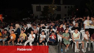 Osmangazi Belediyesi'nin sinema gecelerine ağır ilgi