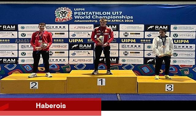 Osmangazili ulusal pentatlet Arda Meriç'ten dünya ikinciliği - Haberois Osmangazili ulusal pentatlet Arda Meriç'ten dünya ikinciliği