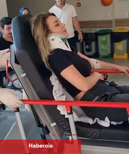 Pınar Yıldız klip çekiminde kabus yaşadı! Apar topar hastaneye kaldırıldı