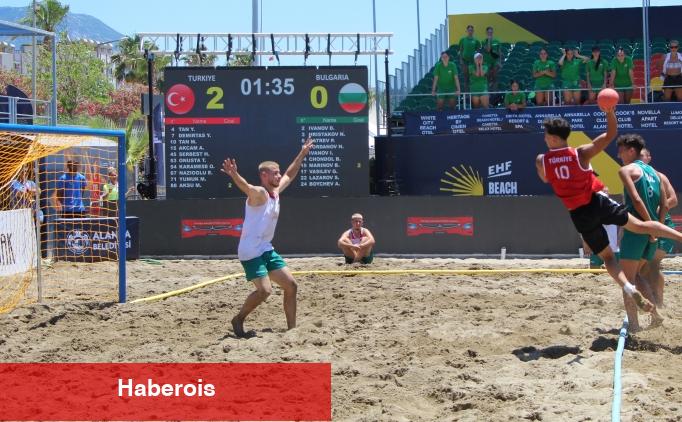 Plaj hentbolunda 17 Yaş Altı EHF Avrupa Şampiyonası Antalya'da devam ediyor - Haberois Plaj hentbolunda 17 Yaş Altı EHF Avrupa Şampiyonası Antalya'da devam ediyor