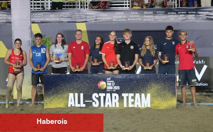 Plaj hentbolunda 17 Yaş Altı EHF Avrupa Şampiyonası tamamlandı - Haberois Plaj hentbolunda 17 Yaş Altı EHF Avrupa Şampiyonası tamamlandı