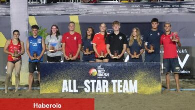 Plaj hentbolunda 17 Yaş Altı EHF Avrupa Şampiyonası tamamlandı