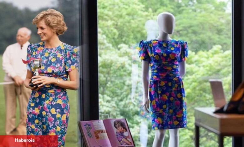 Prenses Diana'nın 'Şefkatli Elbisesi' rekor fiyata satıldı! Alıcı sevinç çığlıkları attı