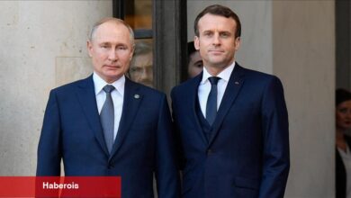 Putin ve Macron, Orta Doğu ve Ukrayna'yı görüştü - Haberois Putin ve Macron, Orta Doğu ve Ukrayna'yı görüştü