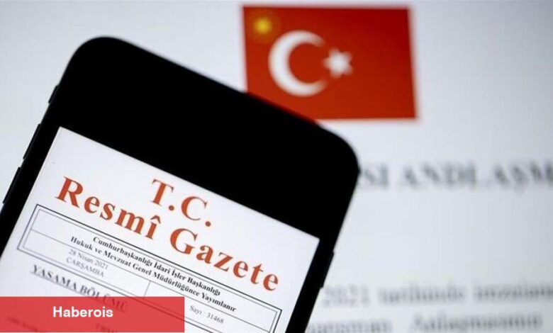 Resmi Gazete'de bugün (16.07.2025)
