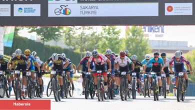 Sakarya'da nefes kesen şampiyona; Genç pedallar tepe için yarıştı