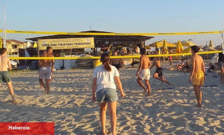 Saros Plajı'nda heyecan başlıyor