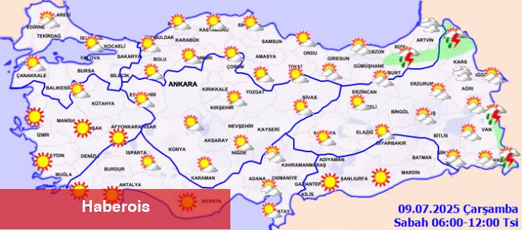 Sıcak hava tesirini artırıyor! Doğu’da yağış alarmı