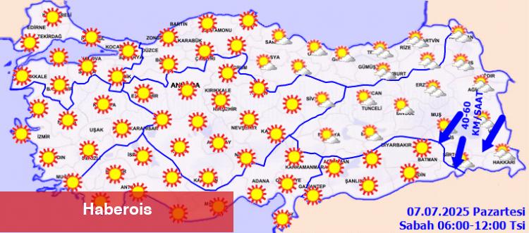 Sıcaklıklar mevsim normallerinin üzerinde seyredecek - Haberois Sıcaklıklar mevsim normallerinin üzerinde seyredecek