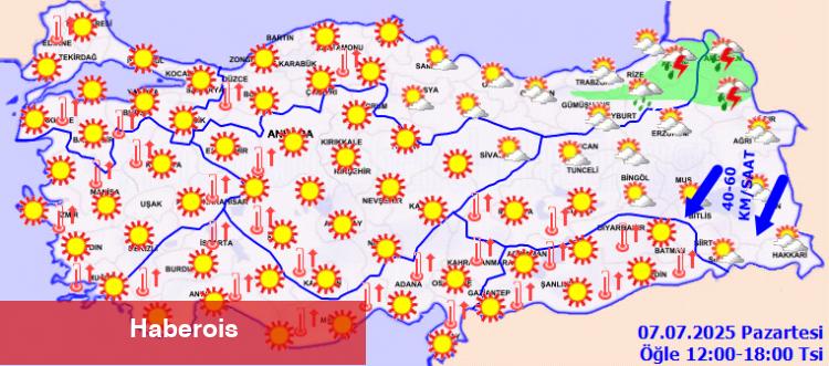 Sıcaklıklar mevsim normallerinin üzerinde seyredecek - Haberois Sıcaklıklar mevsim normallerinin üzerinde seyredecek