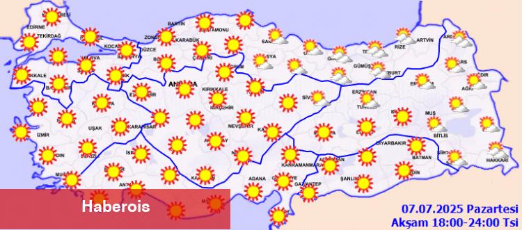 Sıcaklıklar mevsim normallerinin üzerinde seyredecek - Haberois Sıcaklıklar mevsim normallerinin üzerinde seyredecek