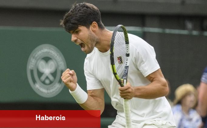 Tek erkeklerde dünya 2 numarası Alcaraz, Wimbledon'da çeyrek finalde! - Haberois Tek erkeklerde dünya 2 numarası Alcaraz, Wimbledon'da çeyrek finalde!