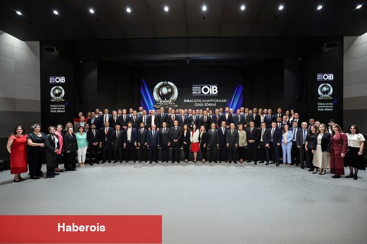 Tekaydınlar'a OİB'den bronz ihracatçı mükafatı