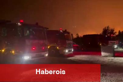 Tekirdağ Şarköy ve Çanakkale Ayvacık’ta yangınlara müdahale sürüyor