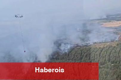Tekirdağ Şarköy'deki yangında son durum... 15 uçak, 19 helikopter seferber