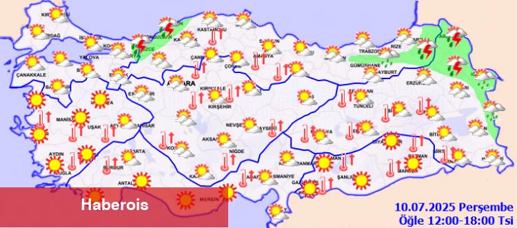 Tekrar +38 dereceleri göreceğiz - Haberois Tekrar +38 dereceleri göreceğiz