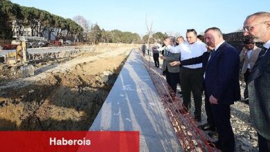 Tünel segmentleri İzmit'teki ana üretim alanına geldi - Haberois Tünel segmentleri İzmit'teki ana üretim alanına geldi