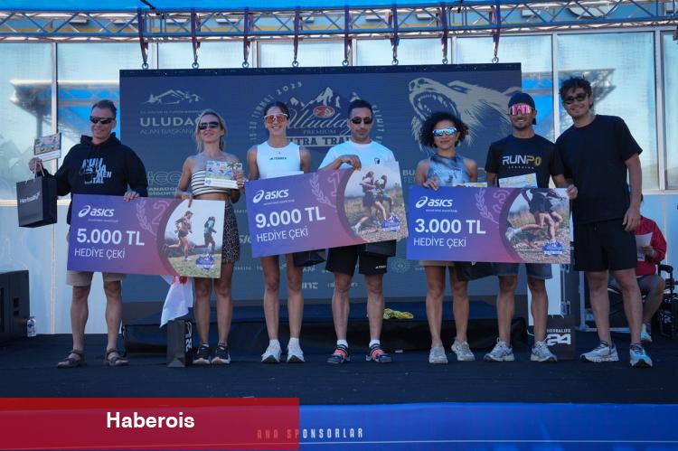 Uludağ Ultra Trail’de mükafatlar sahiplerini buldu