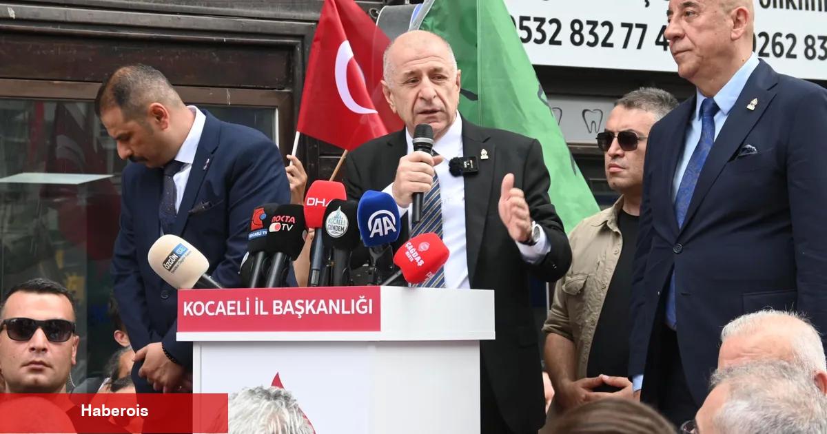 Ümit Özdağ: AKP-MHP-DEM ittifakının sonuna kadar karşısındayım