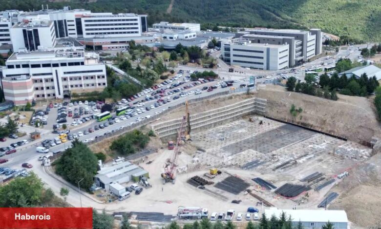 Umuttepe Cami ve Otopark projesi süratle yükseliyor - Haberois Umuttepe Cami ve Otopark projesi süratle yükseliyor