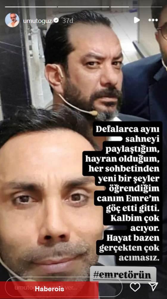 Ünlü oyuncu Emre Törün hayatını kaybetti!
