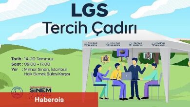 Üsküdar Belediyesi'nden LGS öğrencileri için 'Tercih Çadırı'