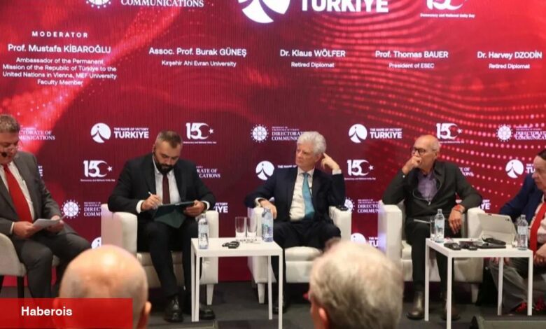 Viyana'da 'Zaferin İsmi Türkiye' paneli