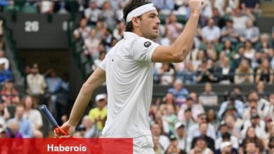 Wimbledon'da tek erkeklerde dünya 5 numarası Taylor Fritz, çeyrek finalde!