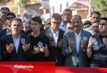 Yangının kahraman şehidi son seyahatine uğurlandı