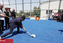Yatağan’a çim hokeyi alanı açıldı