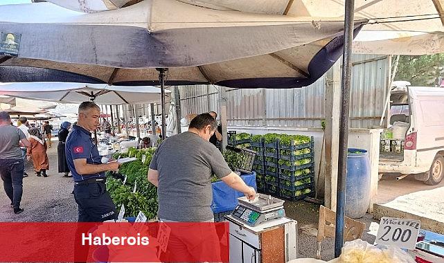 Zabıta Takımlarından Pazarlarda Tartı Kontrolü - Haberois Zabıta Takımlarından Pazarlarda Tartı Kontrolü
