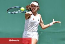 Zeynep Sönmez, Wimbledon'a veda etti